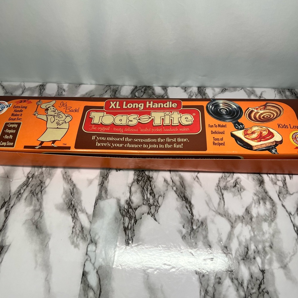 XL Long Handle Sandwich Maker - Toas-Tite NIB USA